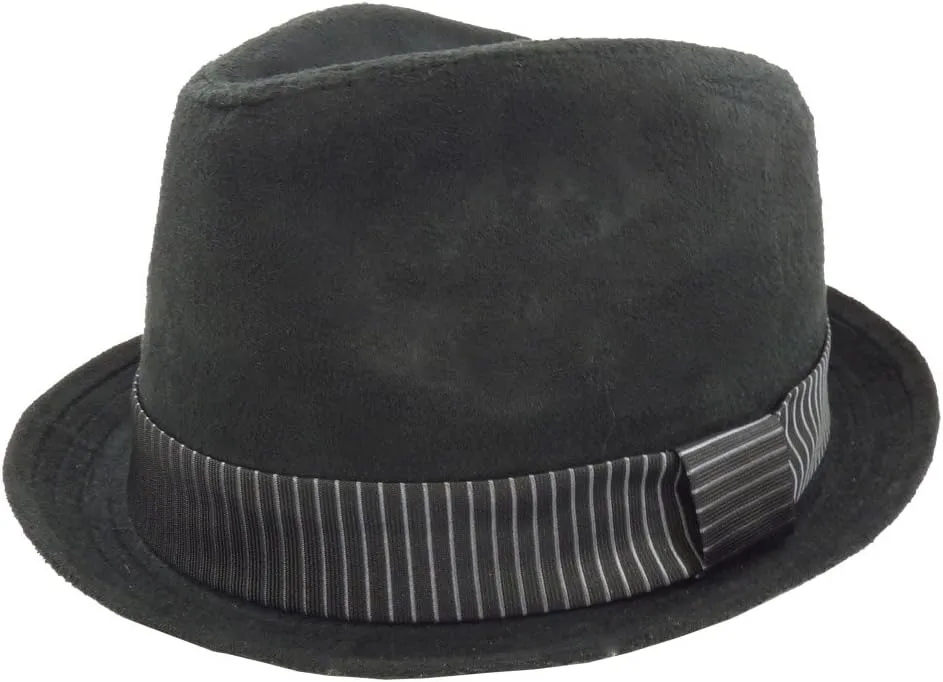 Mens Henschel Fedora Suede Hat