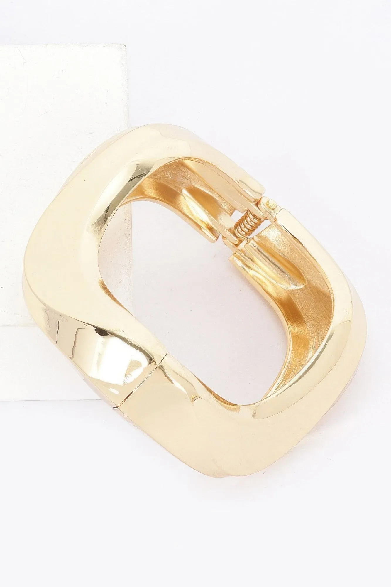 Metal Spring Hinge Bracelet