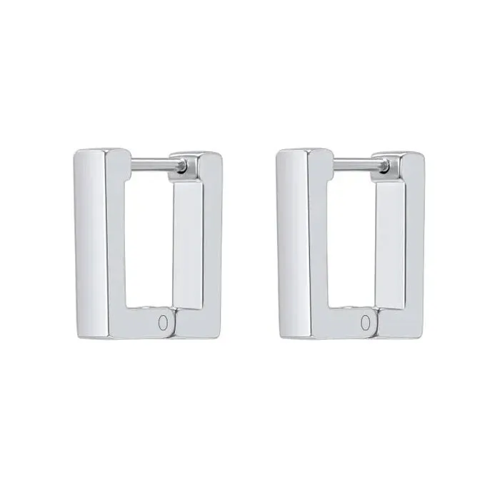 Minimalist Aesthetic Rectangular Earrings