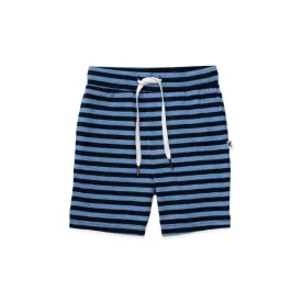 Minti Striped Hendrix Short - Navy Stripe