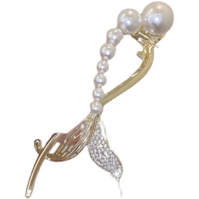 New Pearl Hair Accessories Mermaid Elegant Temperament Versatile Hair Accessories