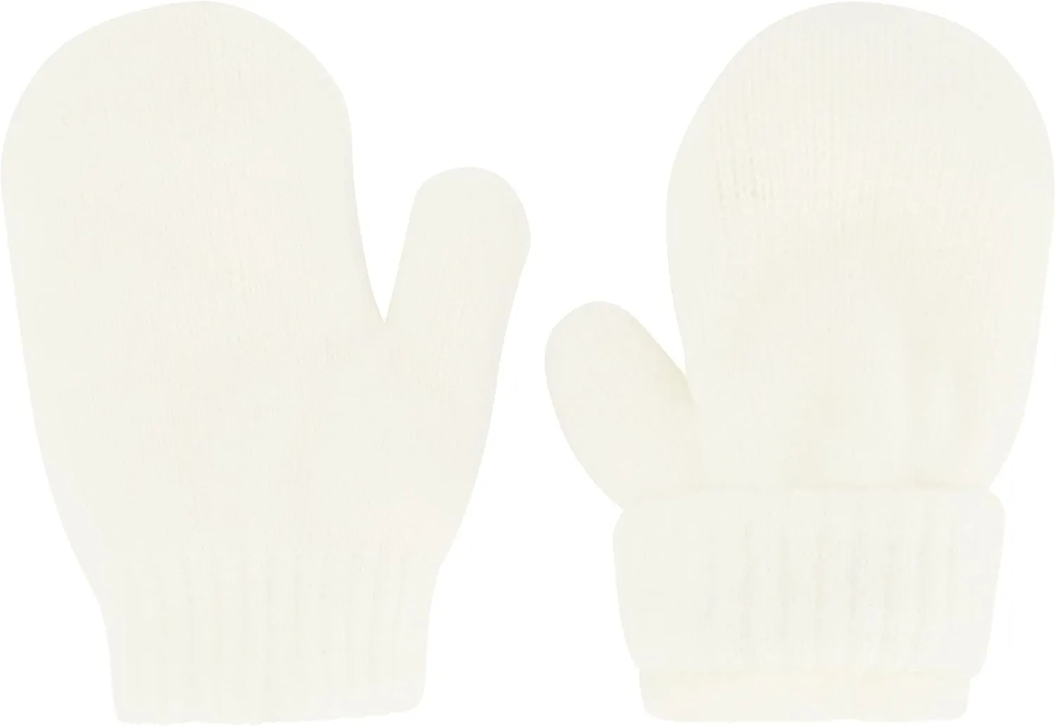 Newborn to Toddler Winter Hat and Mitten Set - Boy and Girls Fleece Lined Baby Hat - 0-6, 6-12, 12-24 Months