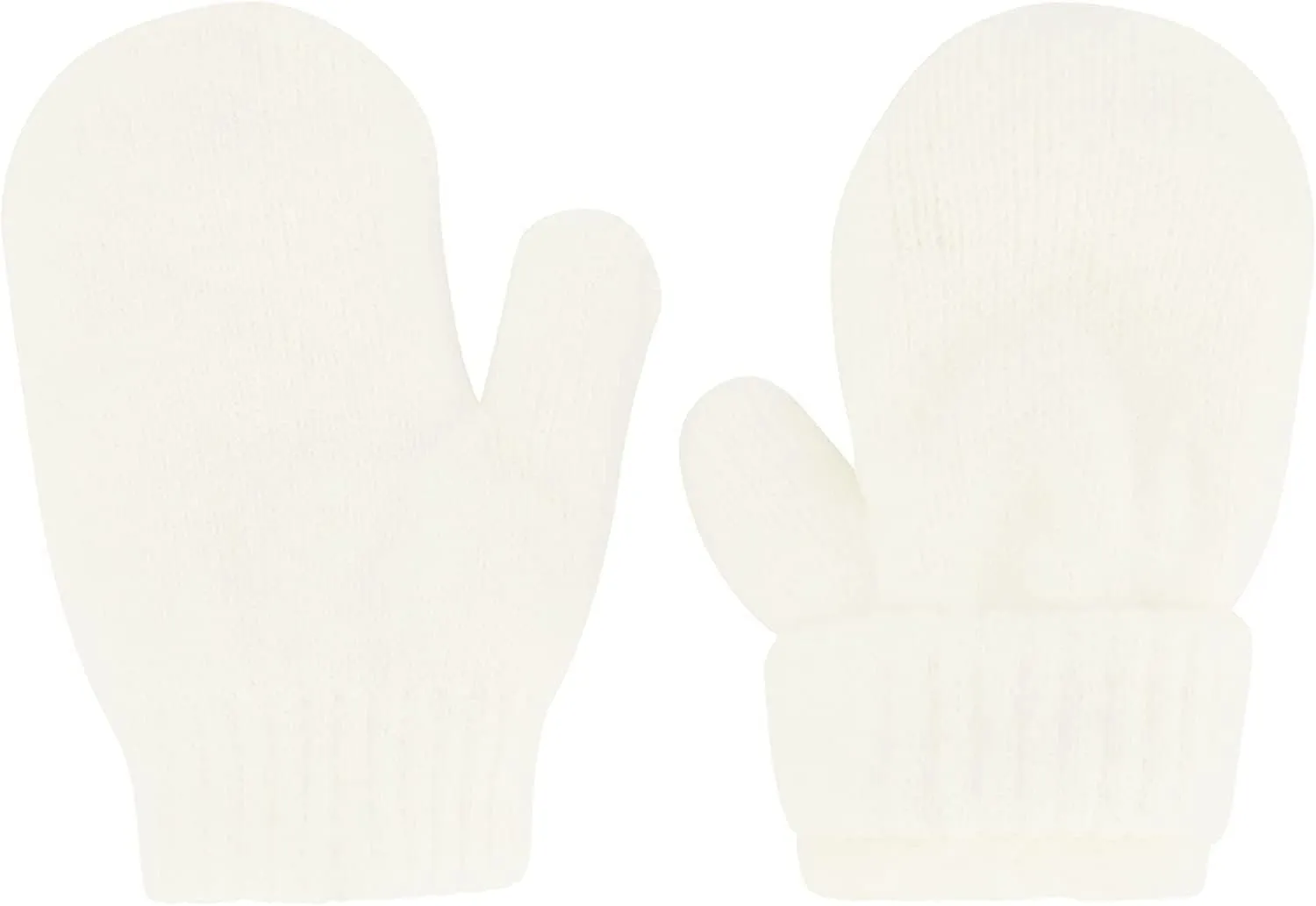 Newborn to Toddler Winter Hat and Mitten Set - Boy and Girls Fleece Lined Baby Hat - 0-6, 6-12, 12-24 Months