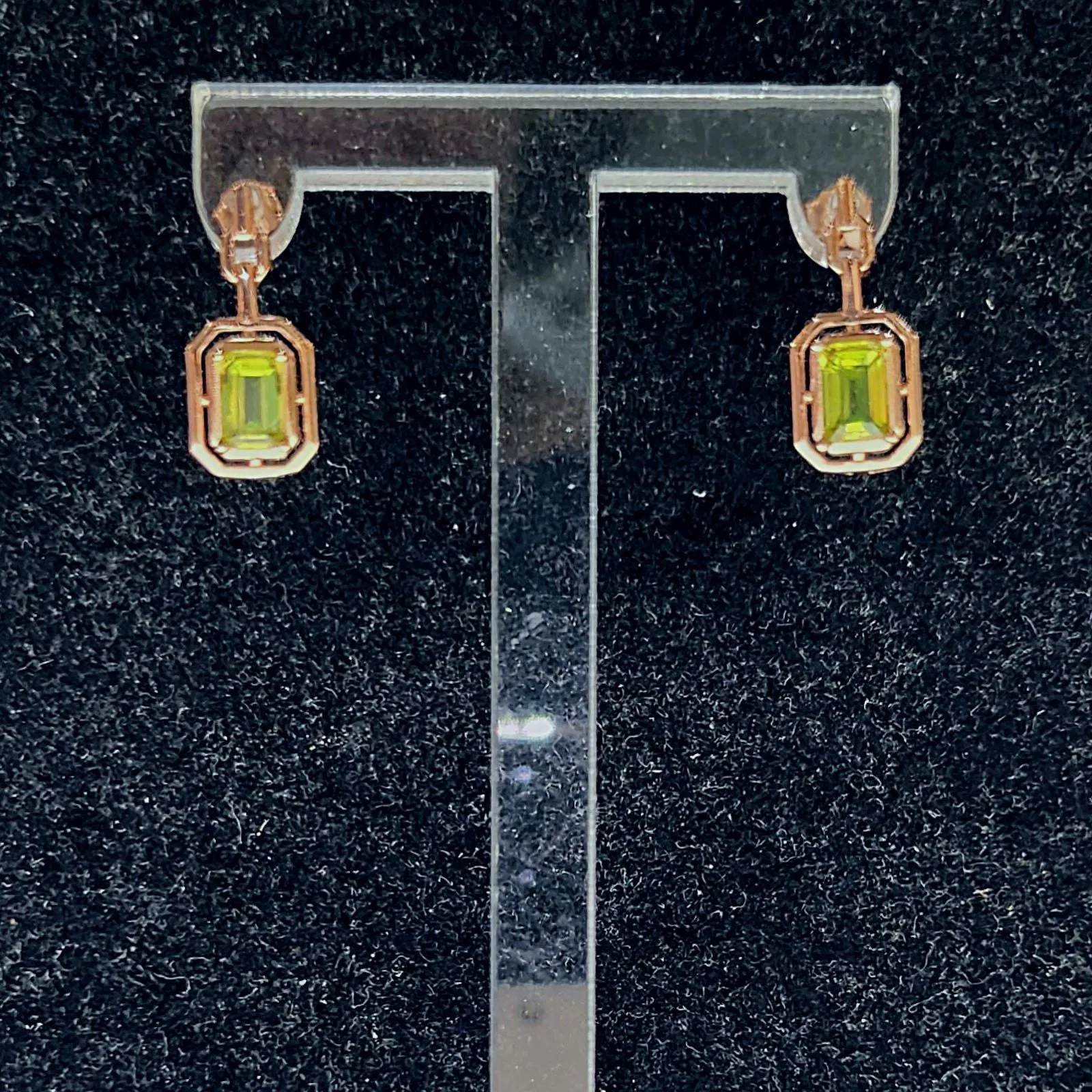Peridot Stud Earrings