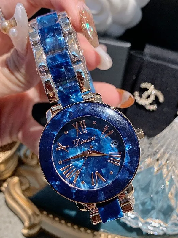 Personality Roman Dial With Calendar Women's Watch