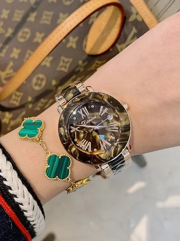 Personality Roman Dial With Calendar Women's Watch