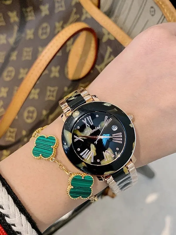 Personality Roman Dial With Calendar Women's Watch