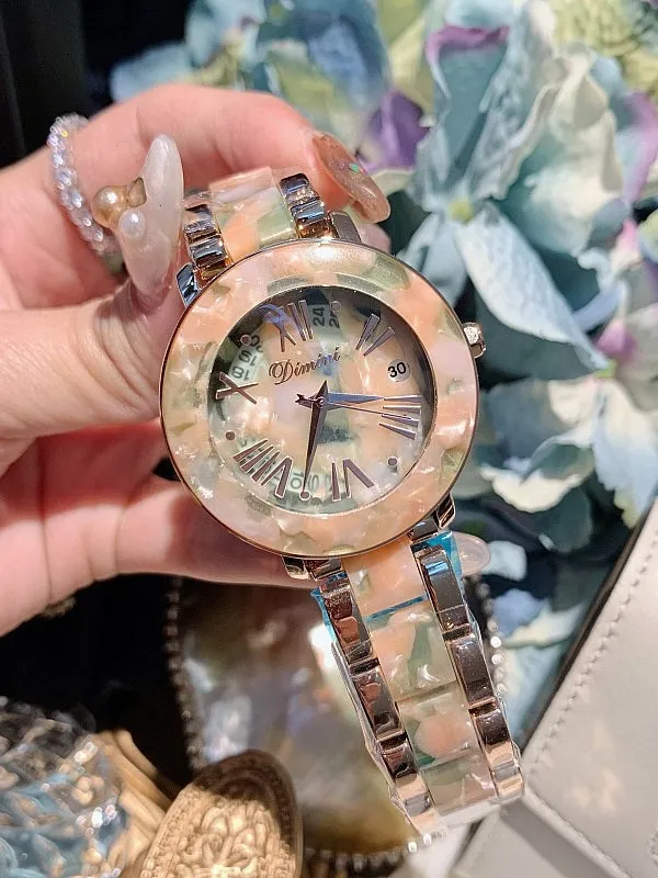 Personality Roman Dial With Calendar Women's Watch