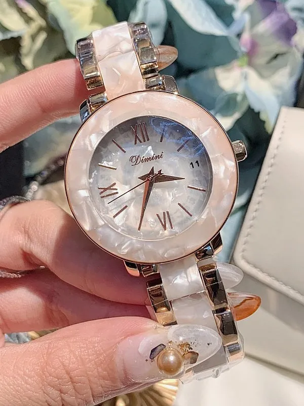 Personality Roman Dial With Calendar Women's Watch