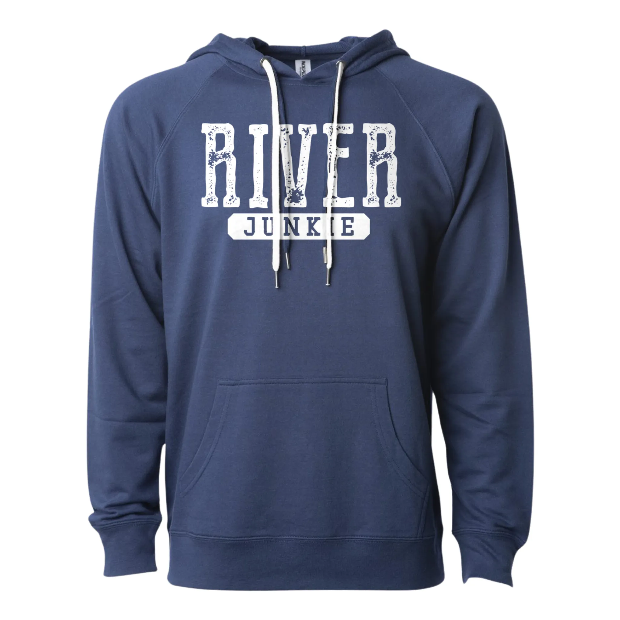 "River Junky" Icon Lightweight Loopback Terry Hooded Sweatshirt&nbsp;
