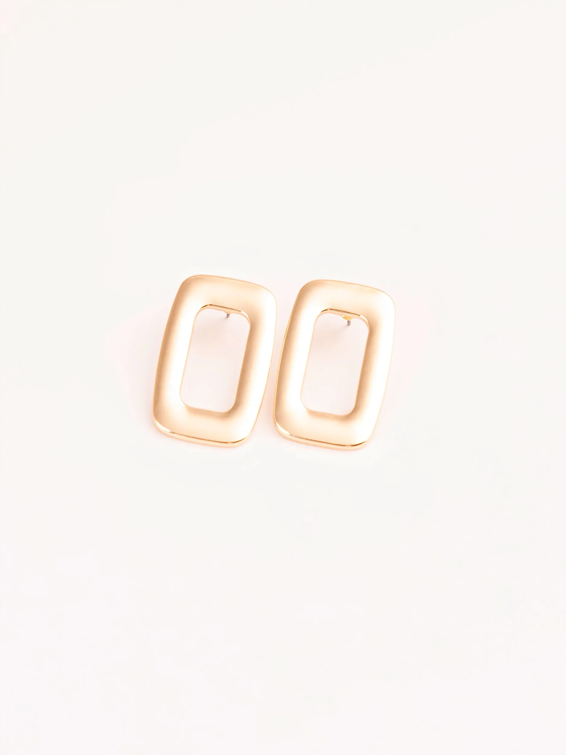 Rectangular Stud Earrings