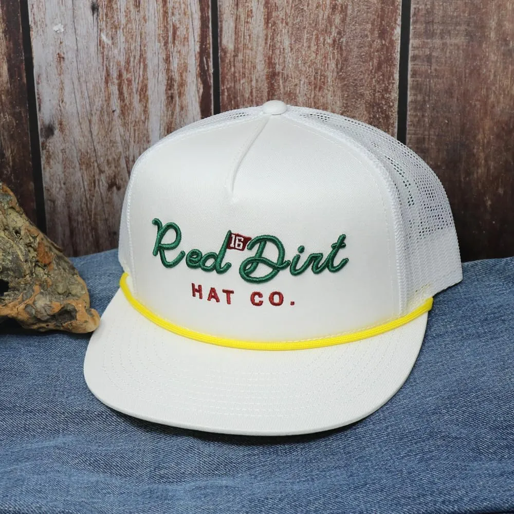 Red Dirt Hat Company Golf Collection - Adjustable Snapback Hat for Men and Women - Premium Golf-Inspired Trucker Caps