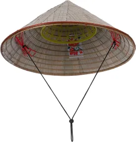 Samurai Hat Vietnamese Conical Hat Traditional Sunshade for Tea Picking Stage Performance