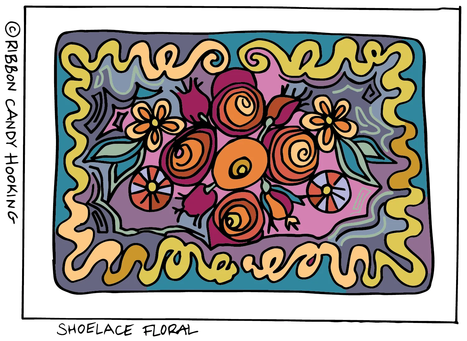 Shoelace Floral