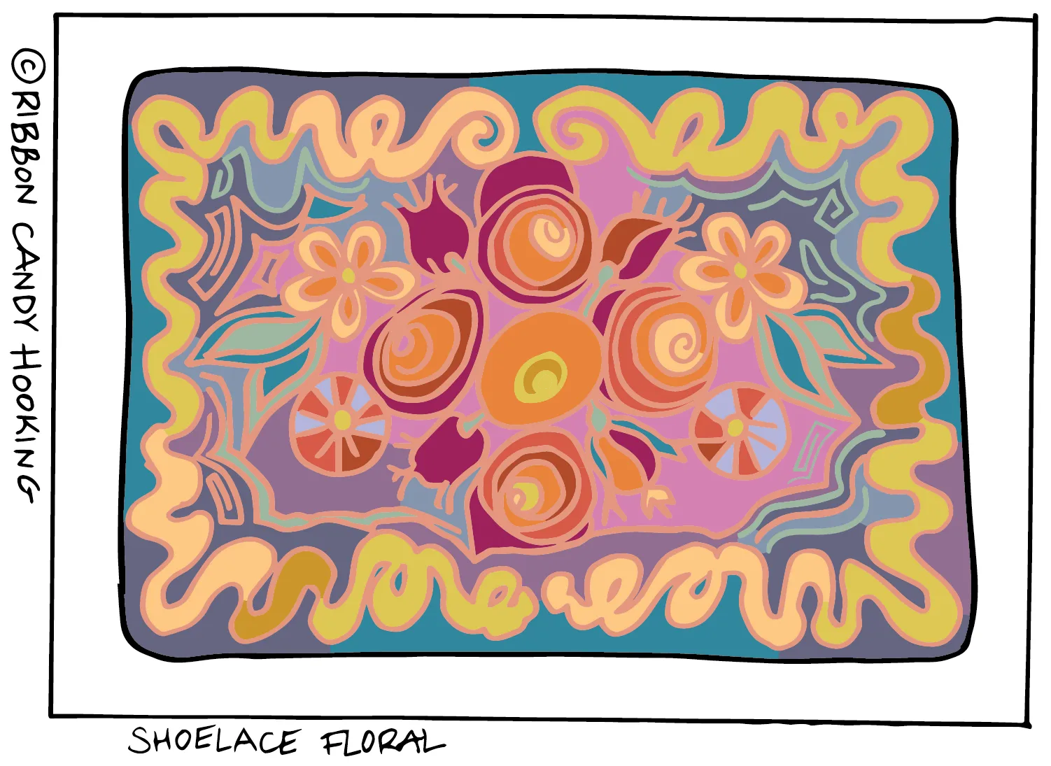 Shoelace Floral