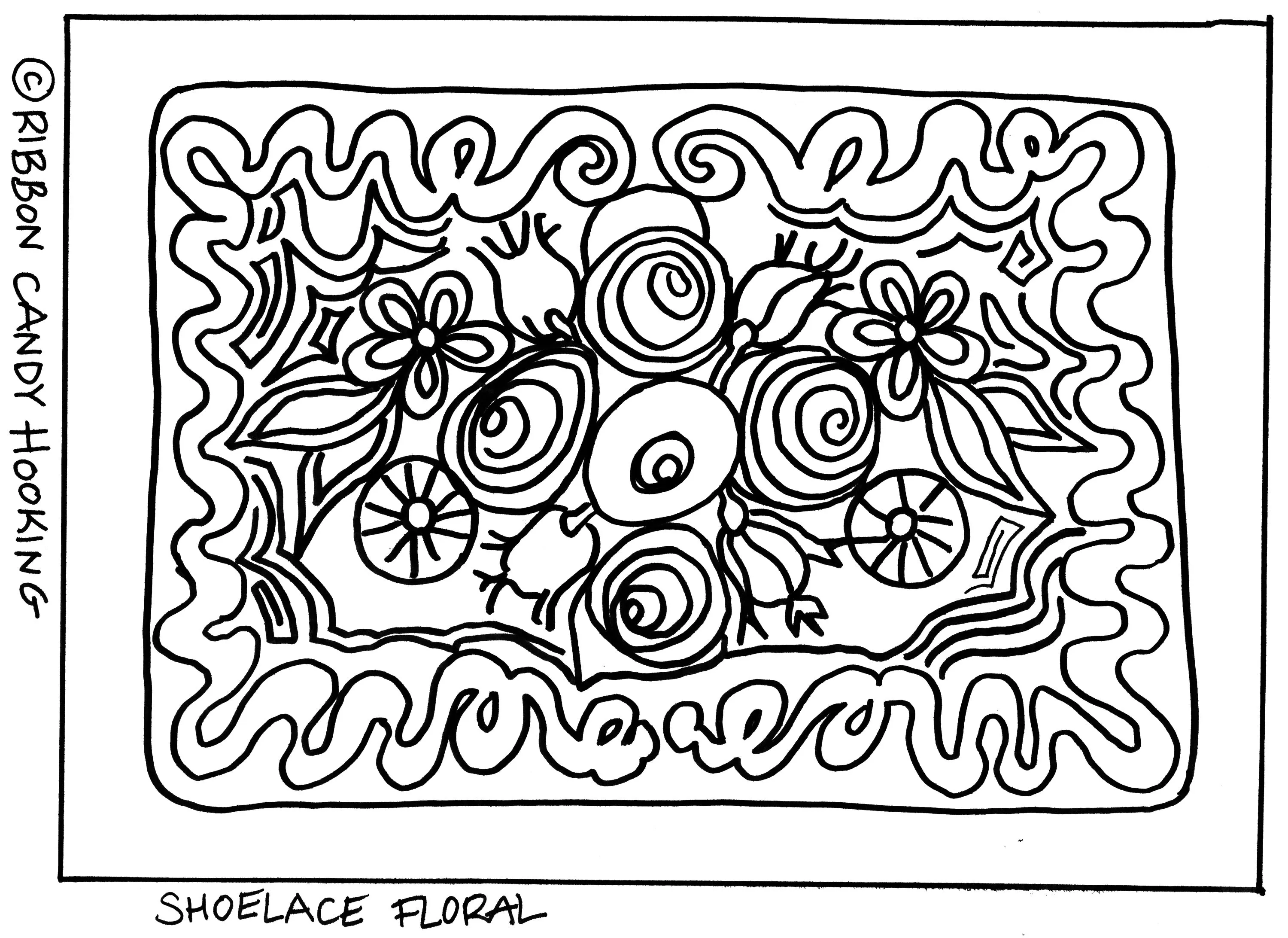 Shoelace Floral