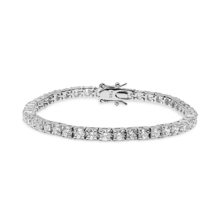 Simulated Diamond Tennis Bracelet
