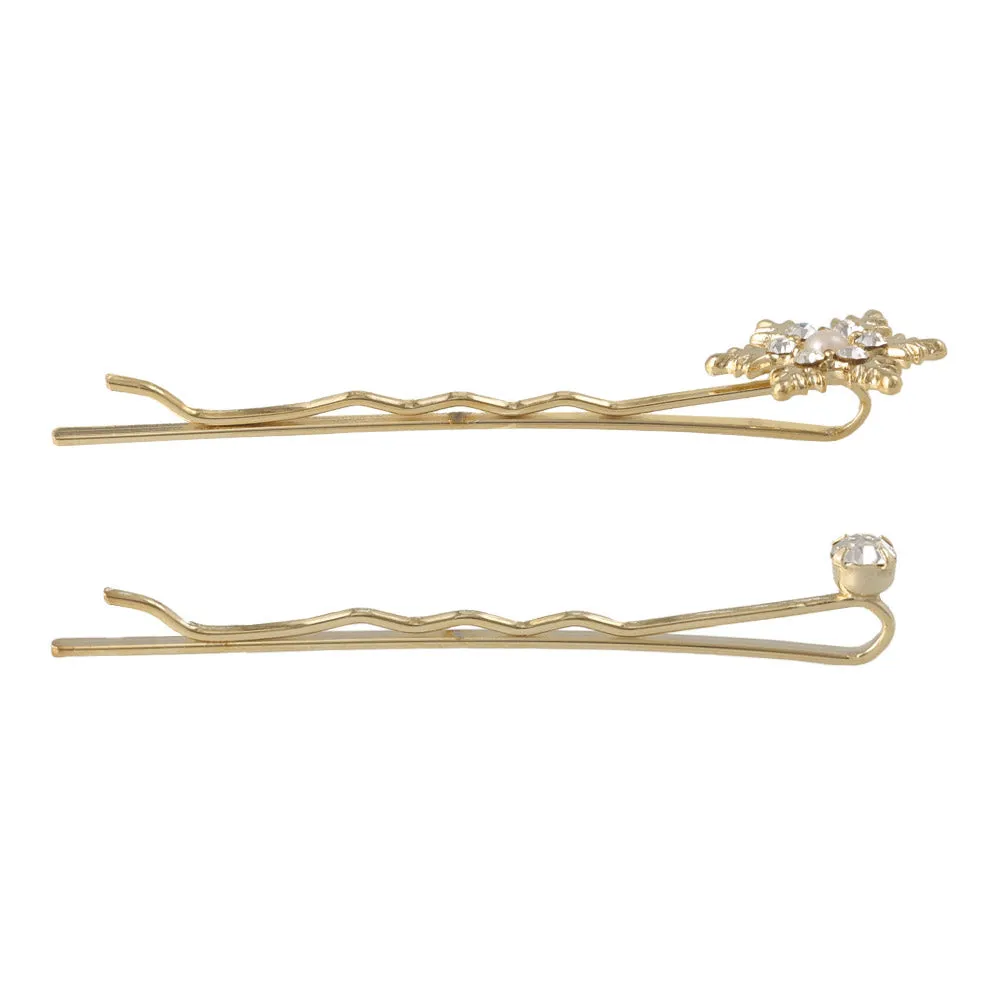 Snowflake Hairpin Set