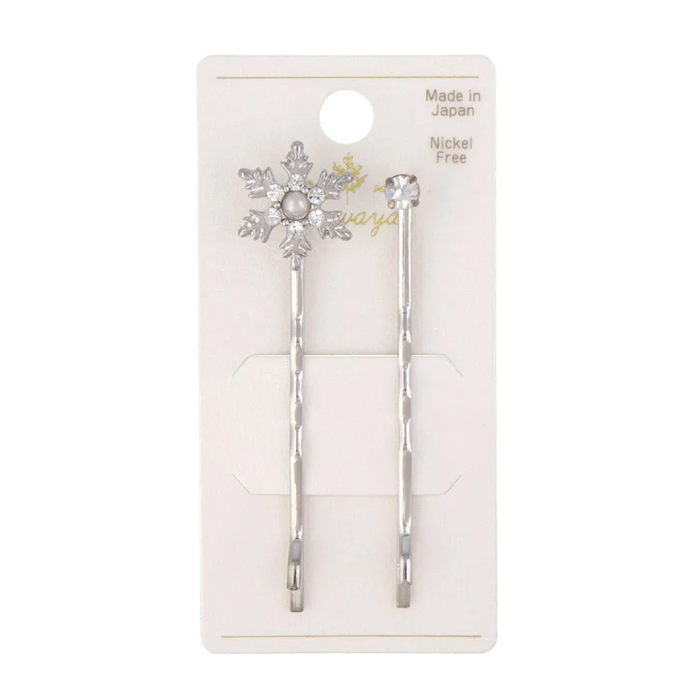 Snowflake Hairpin Set