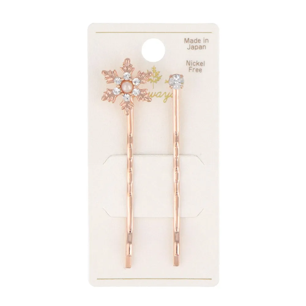 Snowflake Hairpin Set