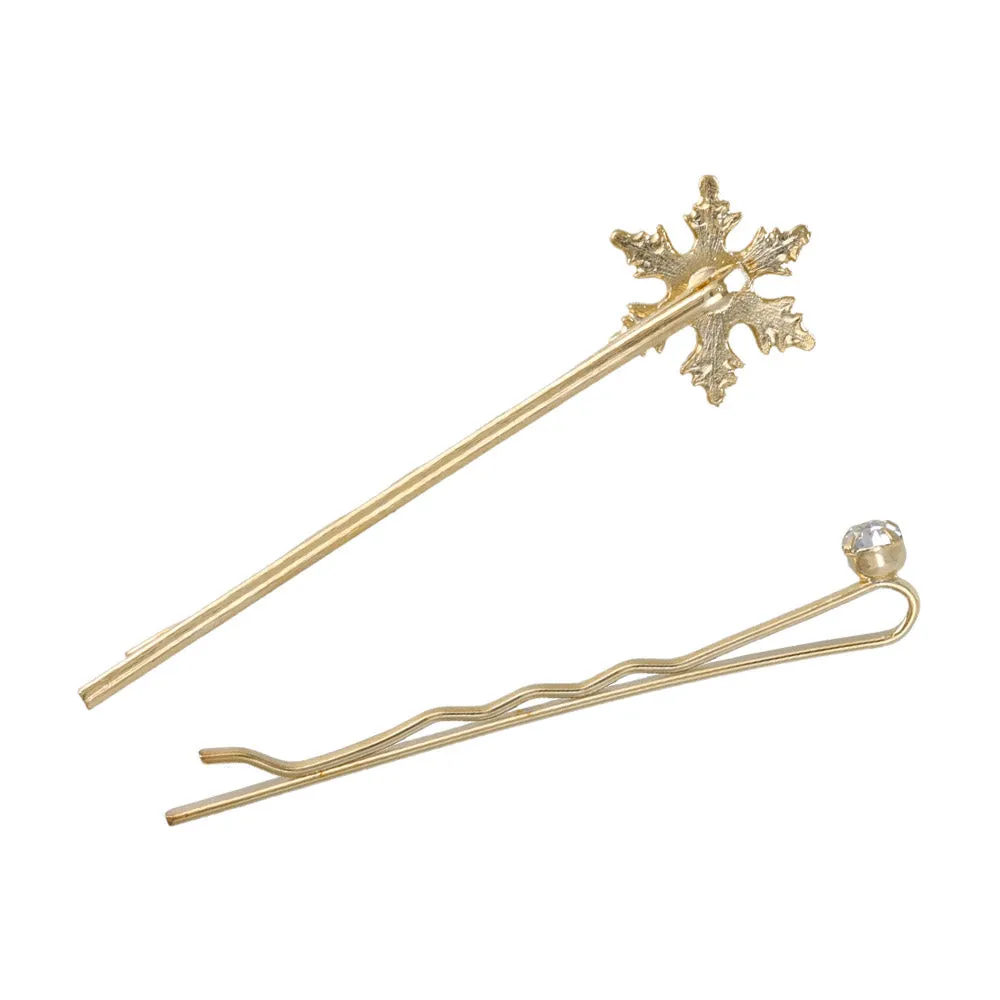 Snowflake Hairpin Set