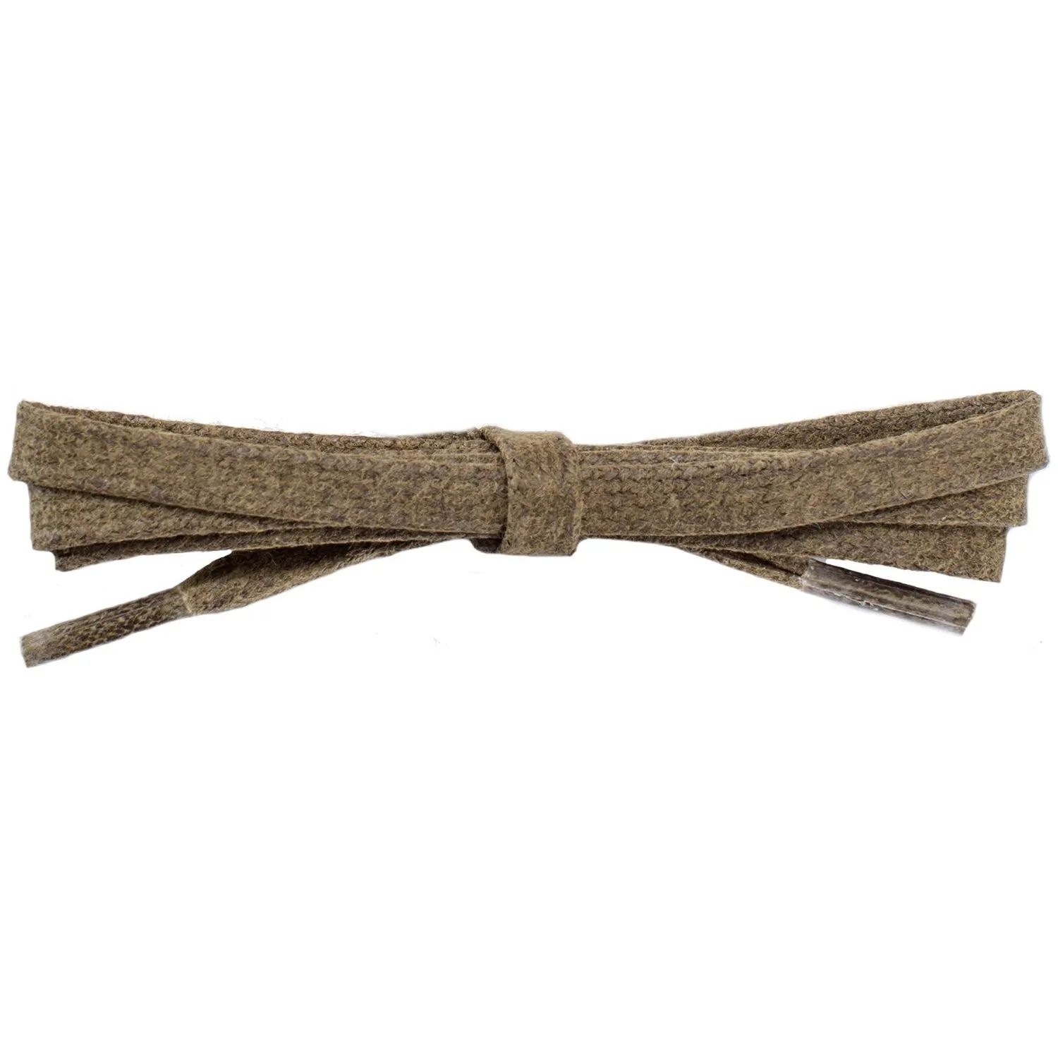 Spool - Waxed Cotton 1/4" Flat Dress - Olive Green (100 yards) Shoelaces