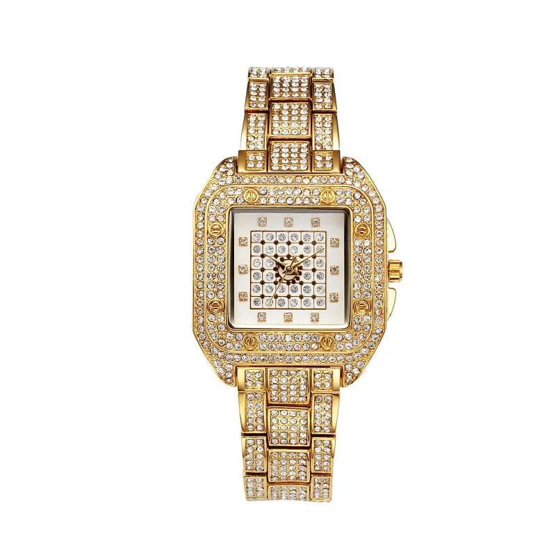 Square Pattern Quartz Fashion Women's Watch