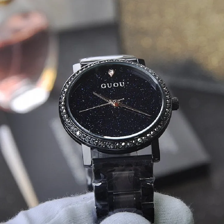 Starry Chassis Black Women's watch