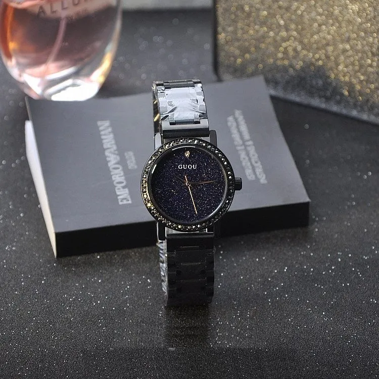 Starry Chassis Black Women's watch