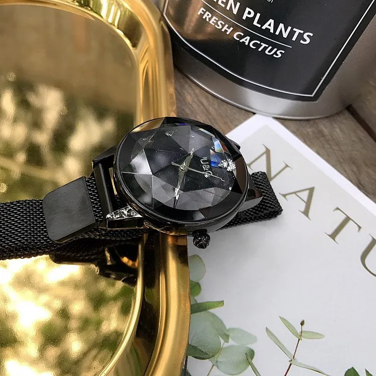Starry Sky Dial Magnetic Strap Women's Watch