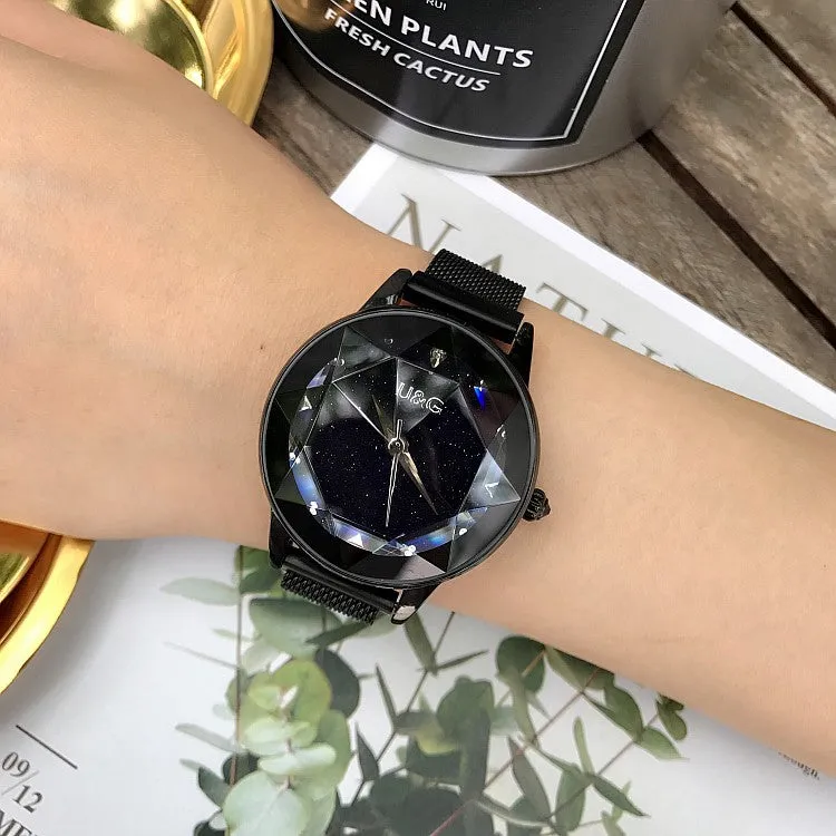 Starry Sky Dial Magnetic Strap Women's Watch
