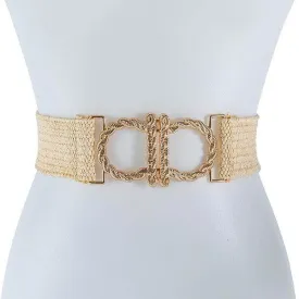 Straw Fashion One Size Belt