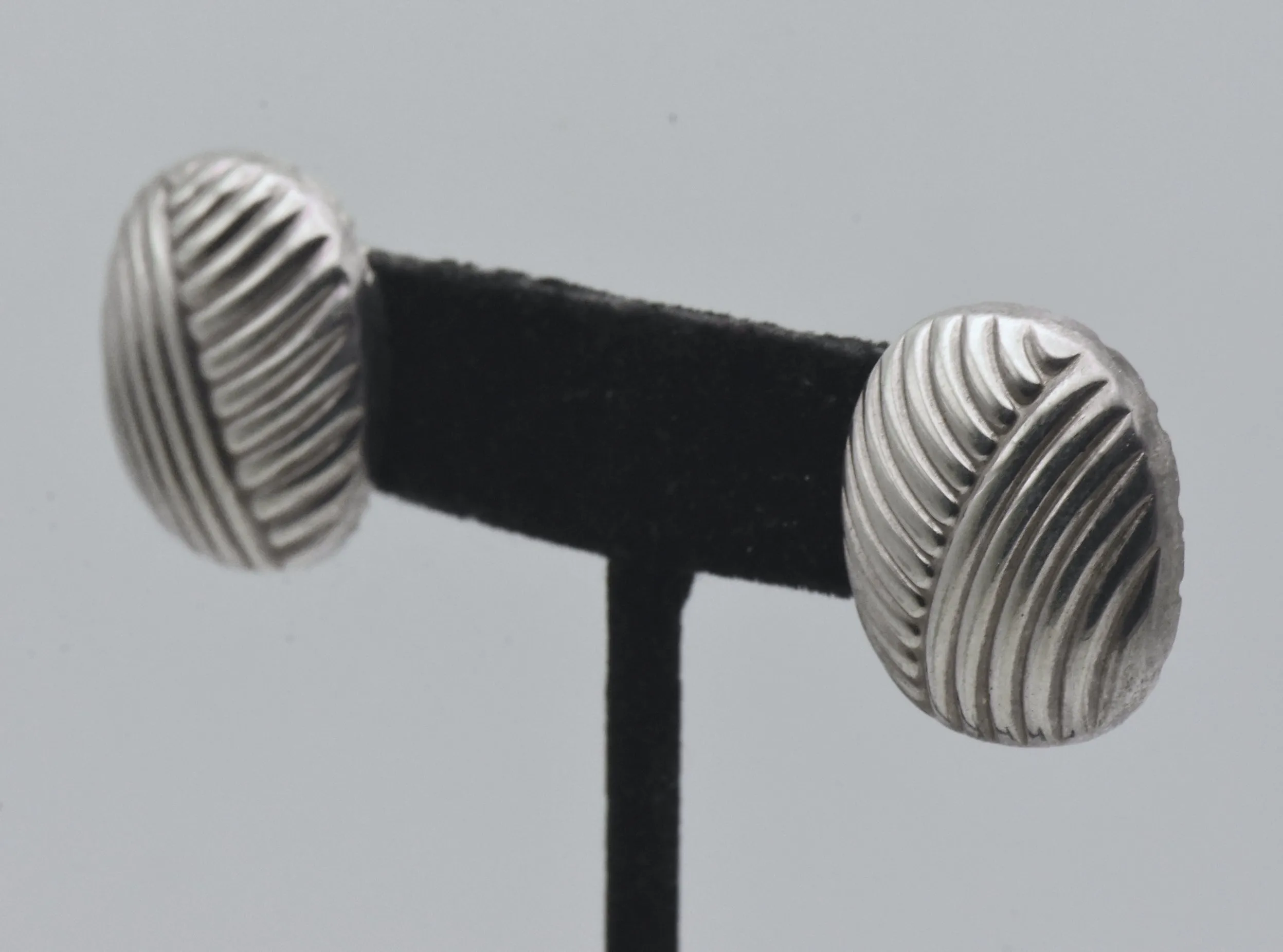 Vintage Italian Sterling Silver Earrings