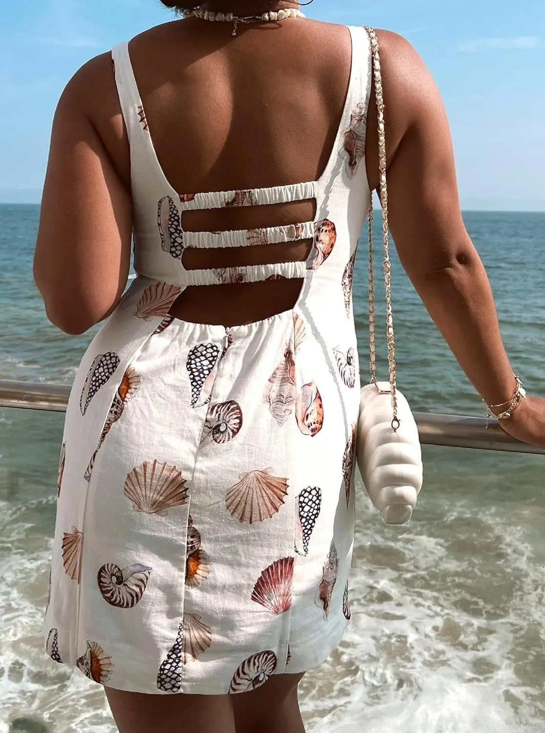 Women Boho Graffiti Mini Cami Dress Cute Graphic Spaghetti Strap Flowy Short Dress Summer Holiday Beach Sundress