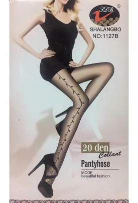 Women's Fishnet High Tights Leg Stockings - Shalangbo Collant Pantyhose - 1127B