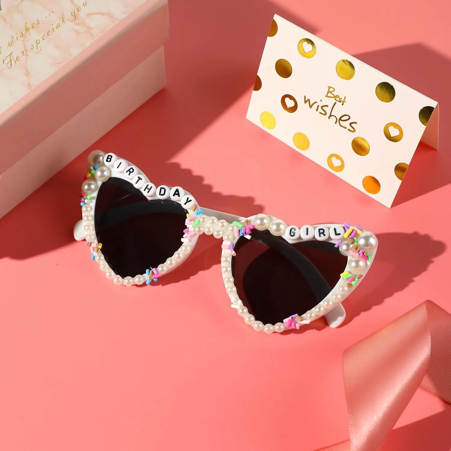 YOGFIT Birthday Glasses for Women, Birthday Party Gifts Accessories 'Birthday Queen' Birthday Sunglasses for Happy Birthday